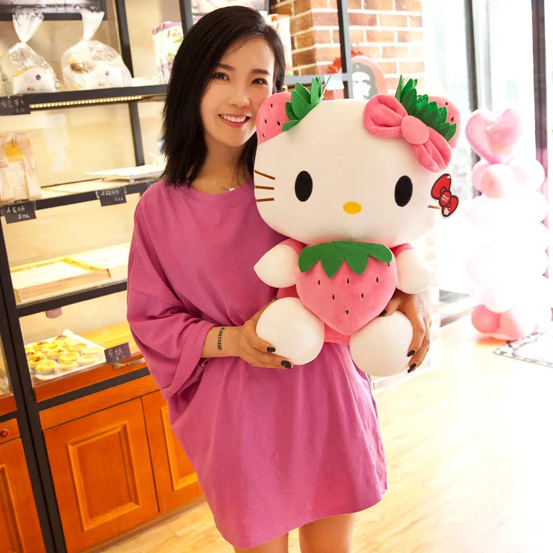 Kawaii Hello Kitty Plush Pillow Doll
