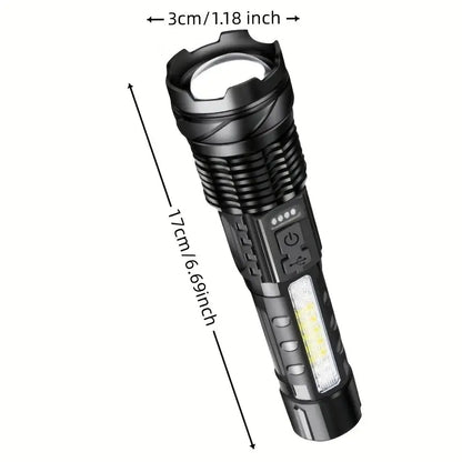 Powerful Rechargeable Torch Flood Light for Outdoor Camping