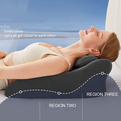 Foam Bed Pillow with Ergonomic Multi-Use Memory