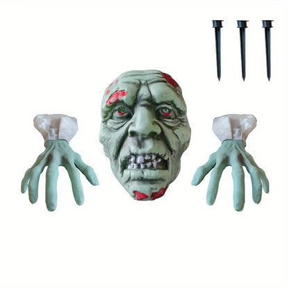 3pcs/Set Haunted Grounds Zombie Invasion