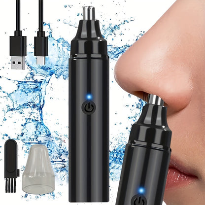 USB Rechargeable Nose Hair and Facial Trimmer