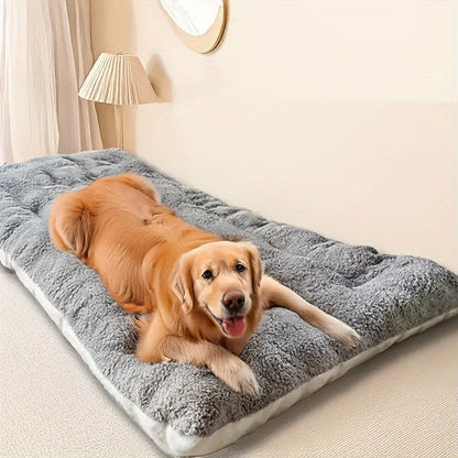 Extra-Large Plush Dog Sofa Bed with Non-Slip Base