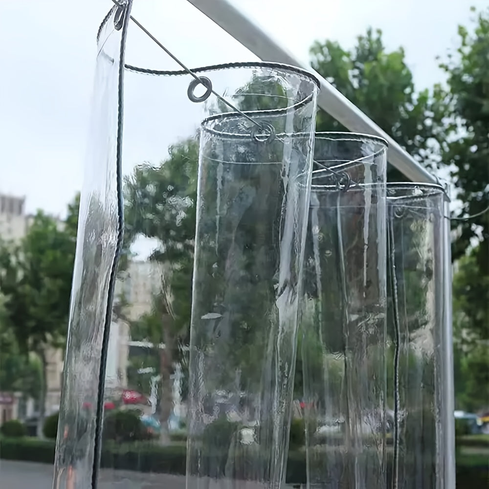Transparent PVC Cover for Outdoor Storage