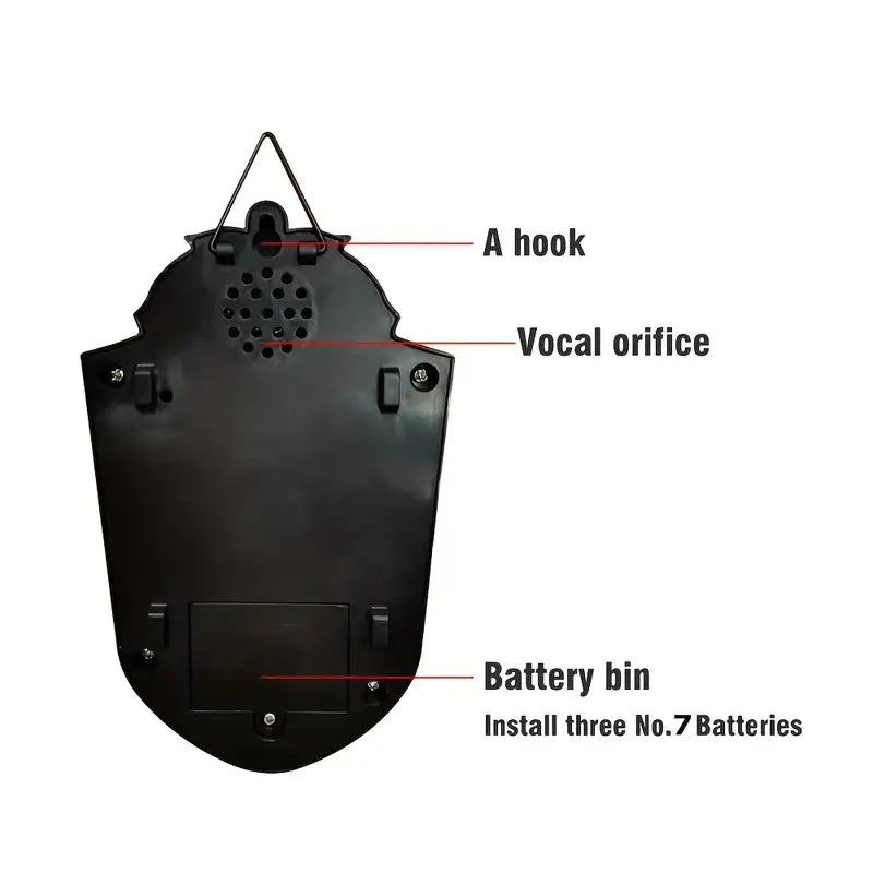 Enchanted Gaze: Haunting Doorbell of the Luminous Eye