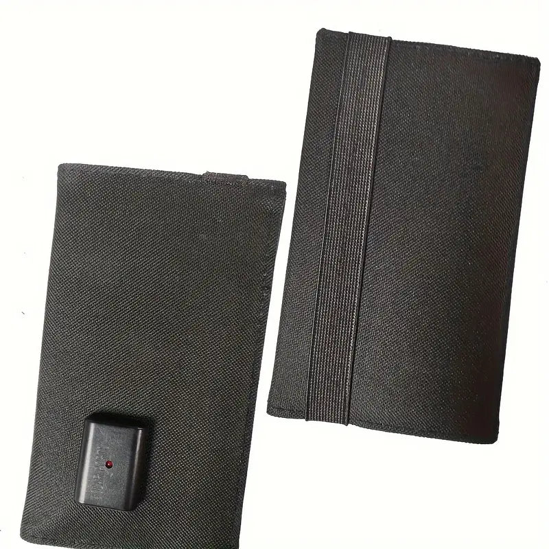 Portable Solar Foldable Charging Pack 35W USB 5V Output - Black