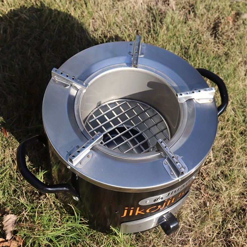 Charcoal Fire Pit Stainless Steel Stove Outdoor