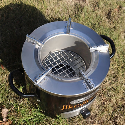 Charcoal Fire Pit Stainless Steel Stove Outdoor