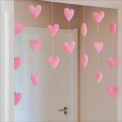 Heart Hanging Ornaments for Door Curtains