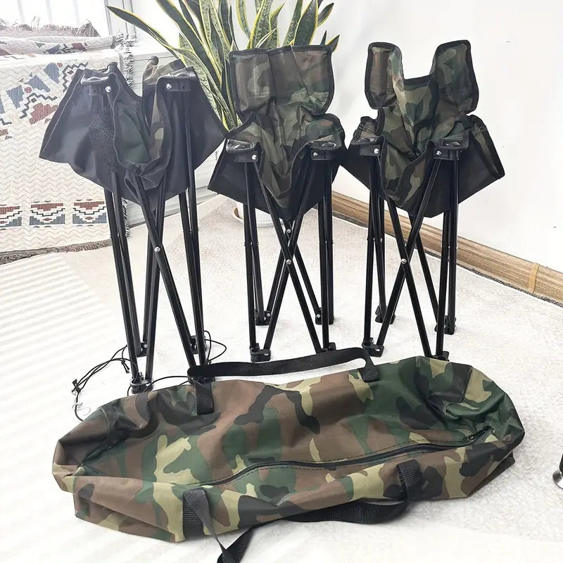 3 pcs Portable Outdoor Camping Table and Chair Set