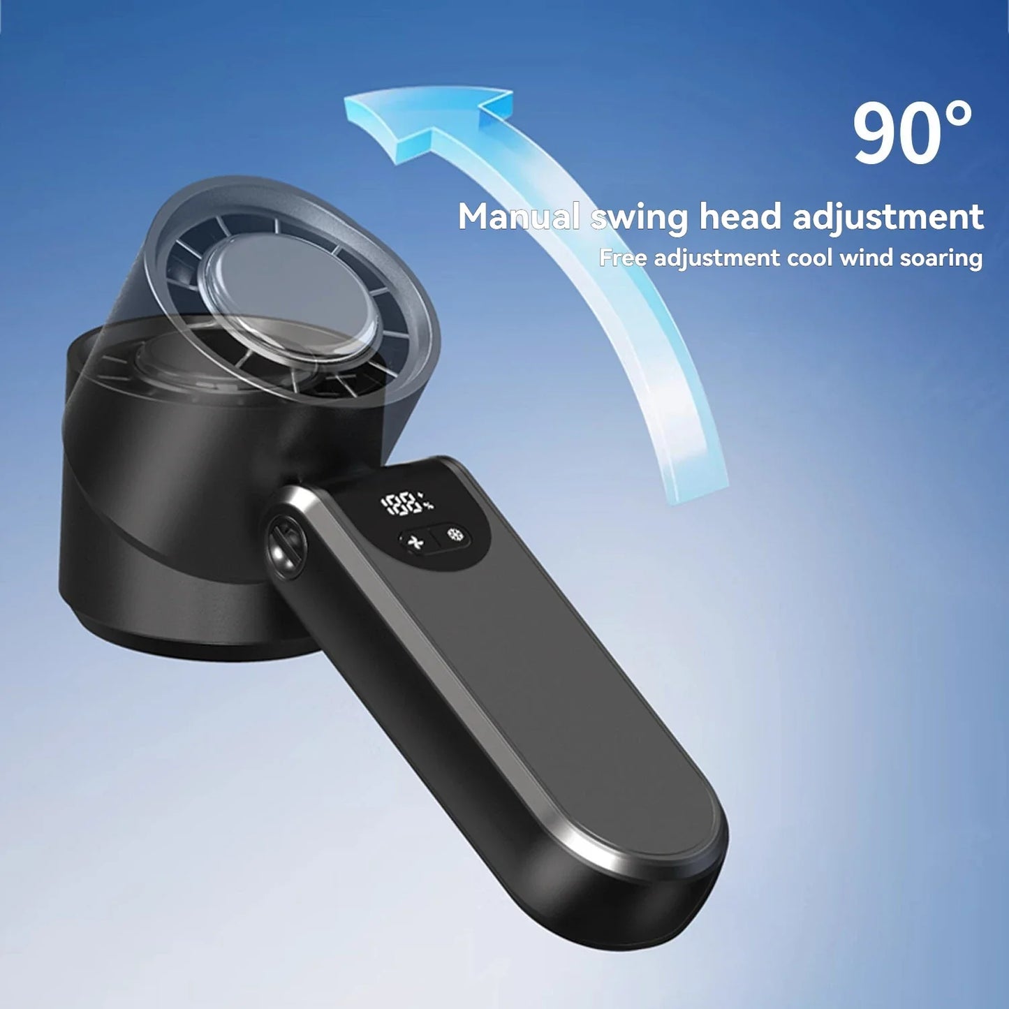 Cold Compress Portable Handheld Folding Fan