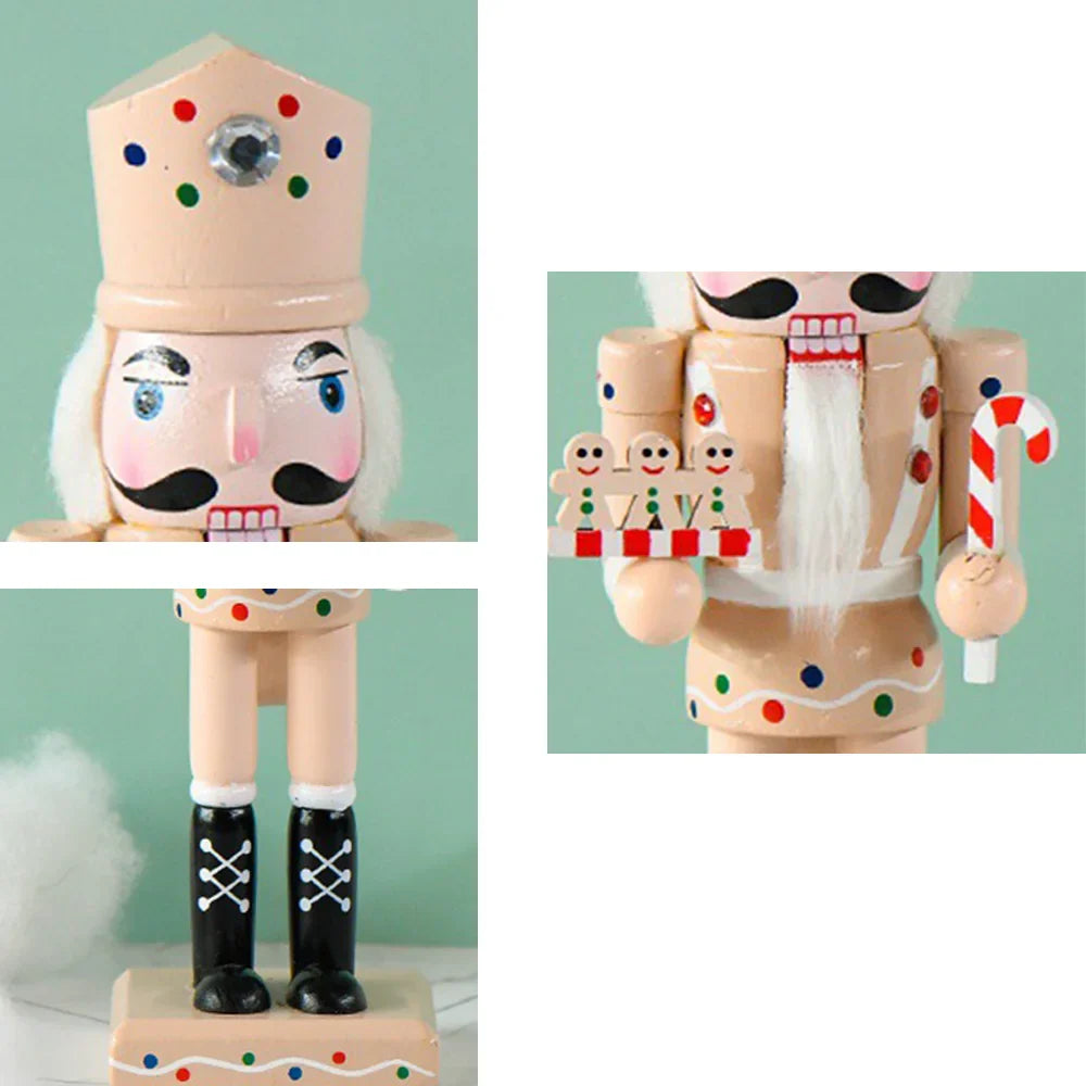 Wooden Nutcracker Puppet Soldier - 25CM