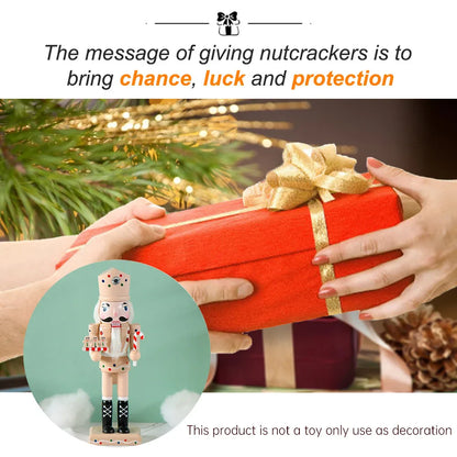 Wooden Nutcracker Puppet Soldier - 25CM
