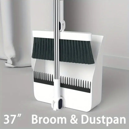Clean like a pro with our premium Upright Dustpan and Broom Set