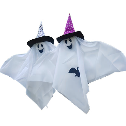 White Bat Halloween Decoration Set (2pcs)