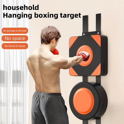 Wall Boxing Target Pad Sponge Yellow Black Set