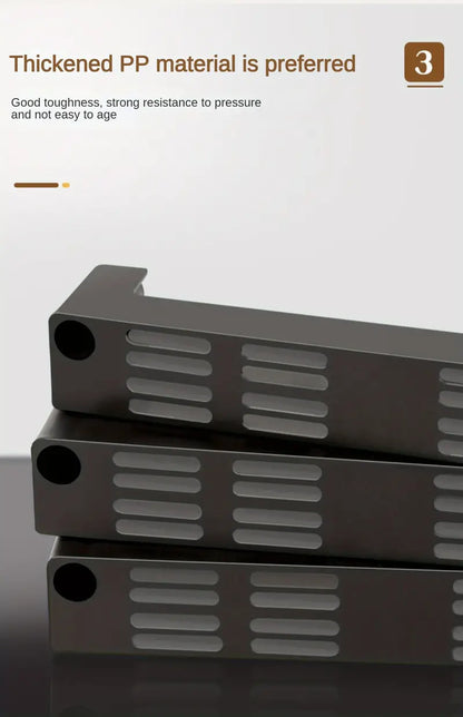 Say goodbye to dusty shoes with this convenient dustproof storage shelf