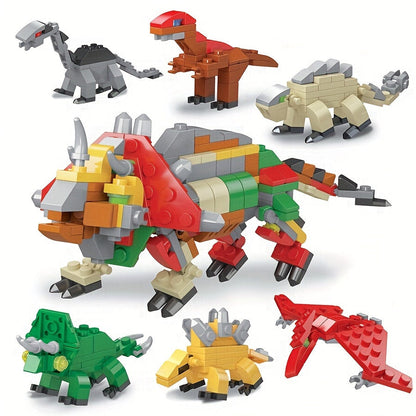 Dinosaur Egg Building Blocks for Kids (6pcs)