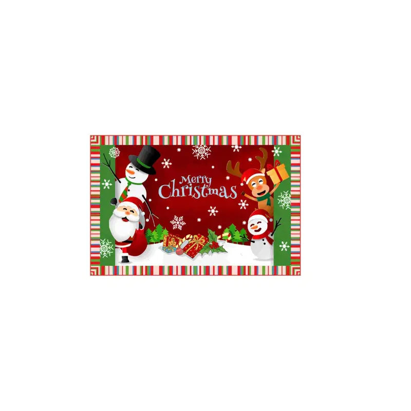 Santa's Arrival Area Rug: Festive Carpet to Welcome Christmas Magic