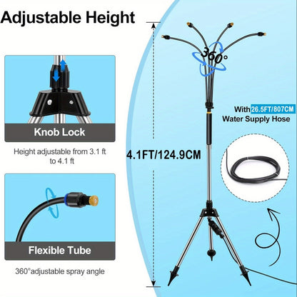 Outdoor Misting Stand for Patio & Pool