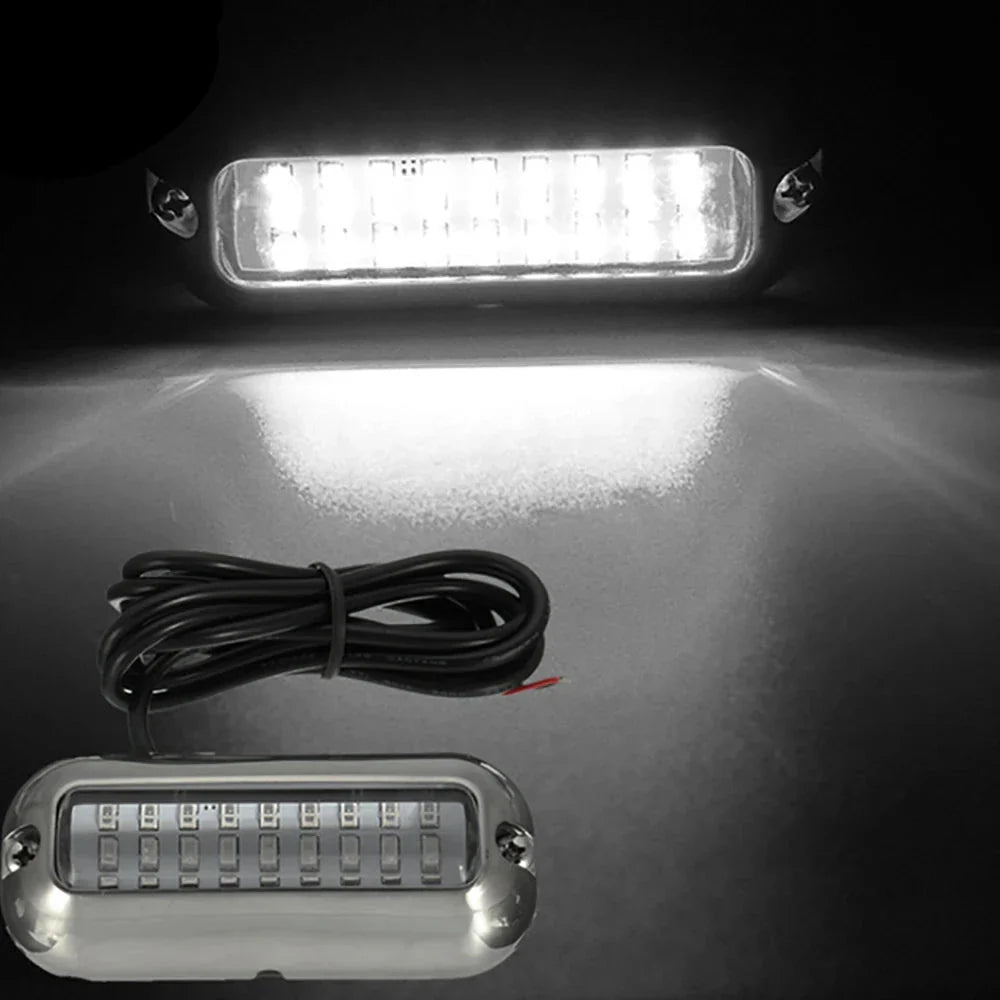 Stainless Steel Boat Transom Light - 27LED 12V