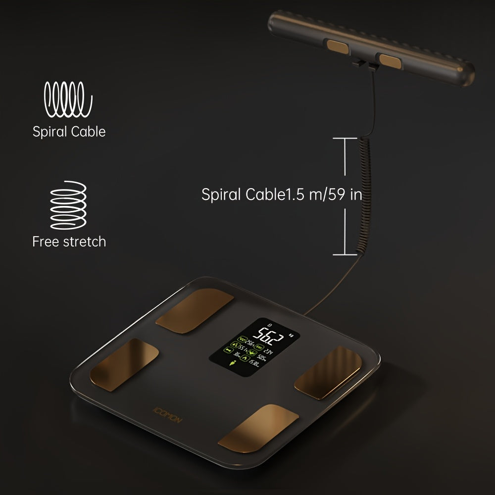 Wireless Smart Body Scale with LED Display