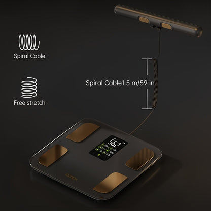Wireless Smart Body Scale with LED Display