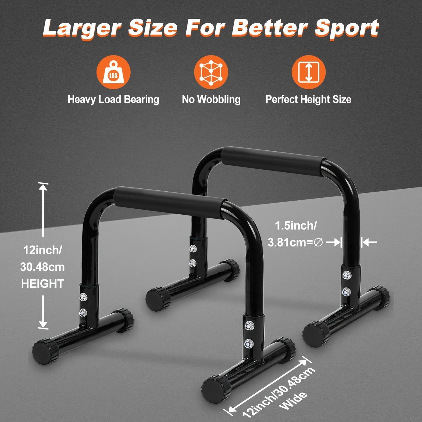 Push Up Bars Parallel Bars for Strength