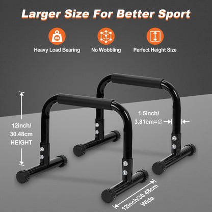 Push Up Bars Parallel Bars for Strength