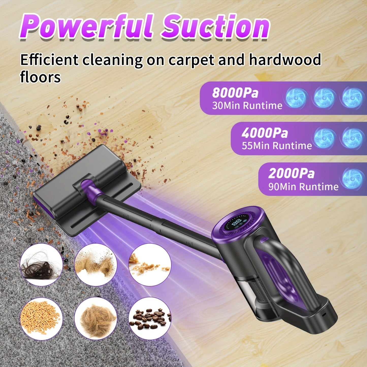 4-in-1 Cordless Handheld Stick Vacuum Cleaner