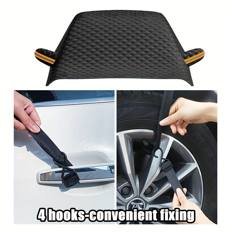 Extra Large Magnetic Car Windshield Sunshade Cover