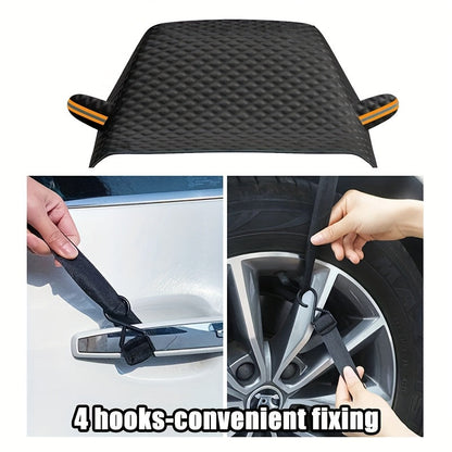 Extra Large Magnetic Car Windshield Sunshade Cover