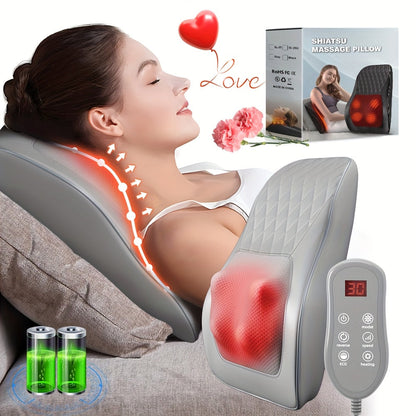 Back & Neck Rechargeable Massager with Heat