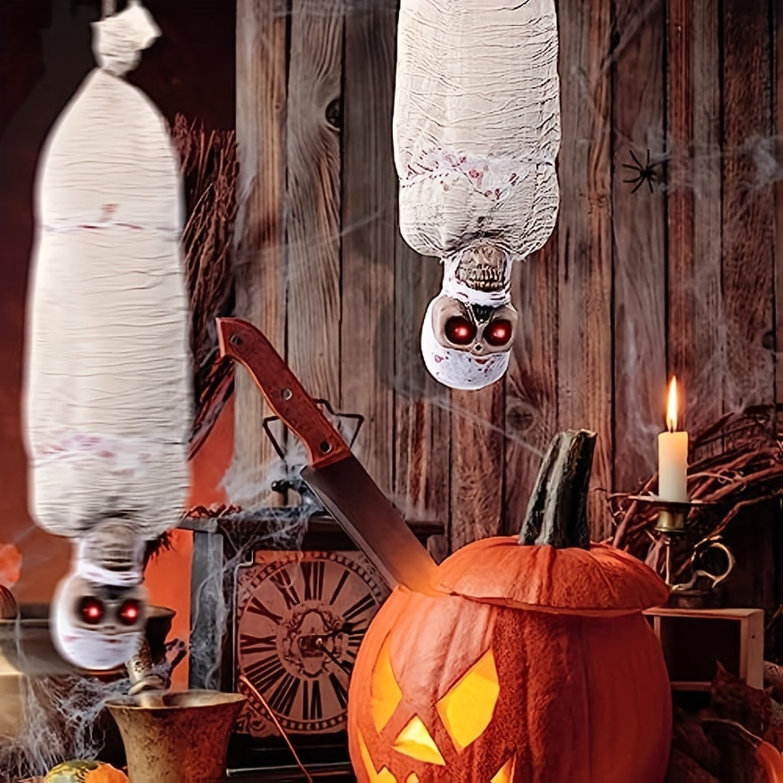 Hanging Mummy – Battery-Powered Fabric Ornament