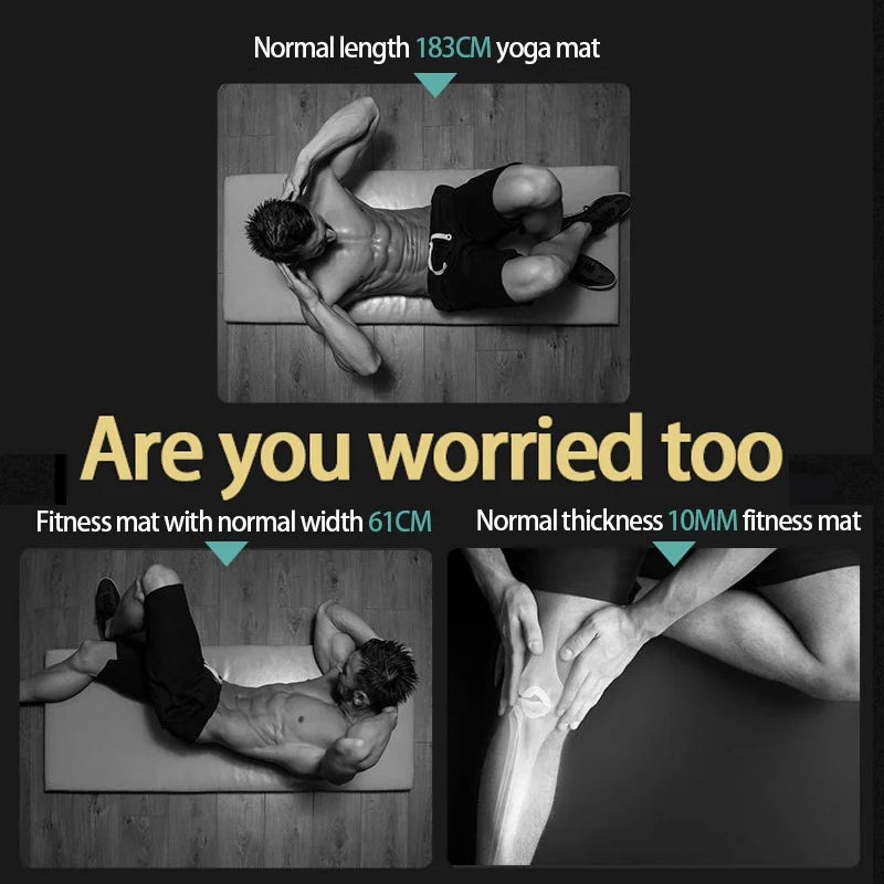 Super Large Yoga Mat for Men