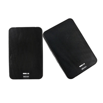 100W 5-Inch Full Range Bookshelf Speakers (Black)