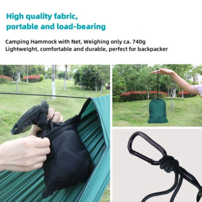 2-Person Camping Hammock with Straps