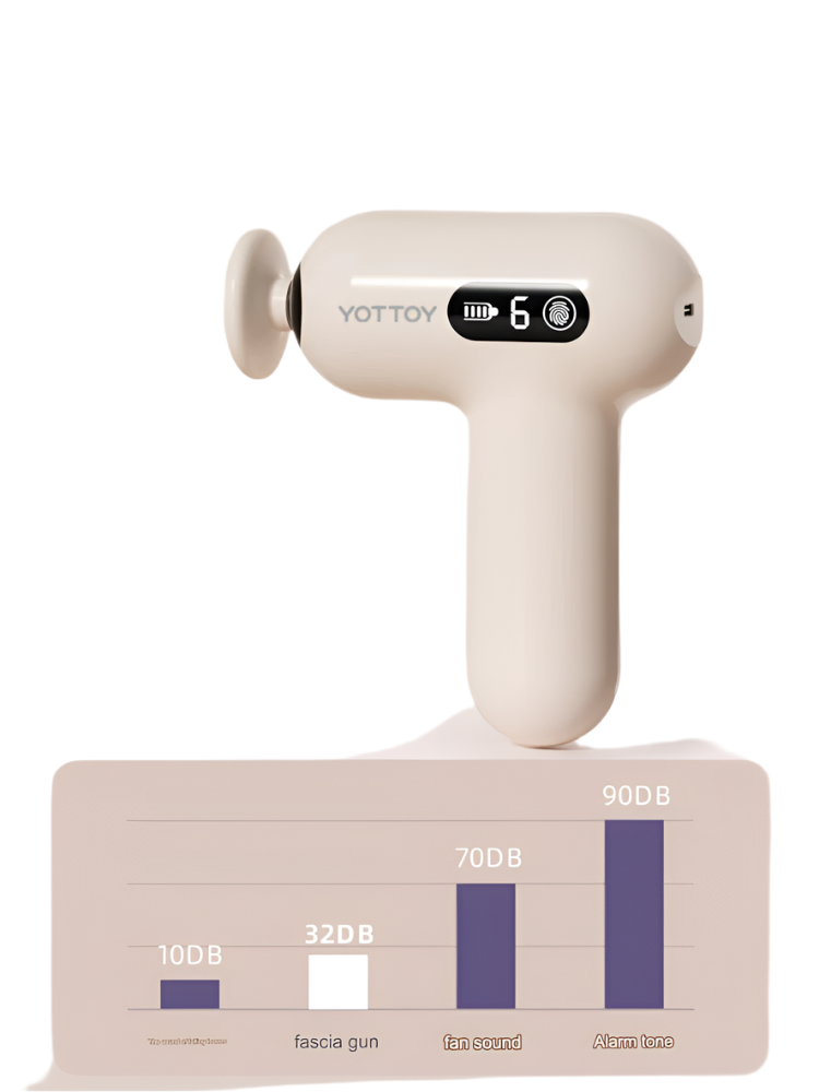 Portable Fascia Massage Gun - 6-Speed