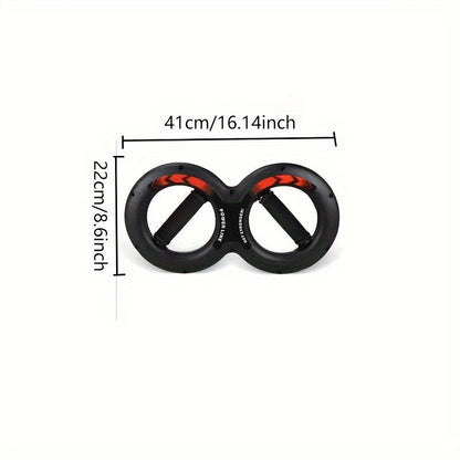 1pc 8-Shaped Arm Strength Trainer - Ultimate Wrist & Forearm Builder(Black)