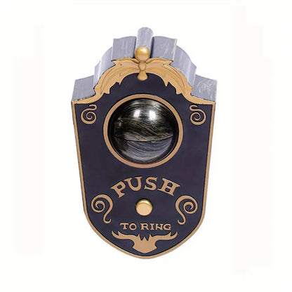 Enchanted Gaze: Haunting Doorbell of the Luminous Eye