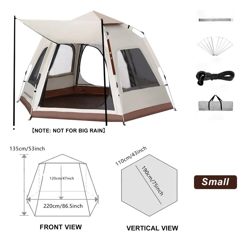 Unleash Your Outdoor Spirit with our Portable Waterproof Tent