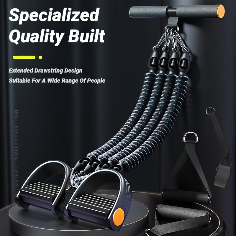 Stackable Tension Bands Abdominal Exercise Tool