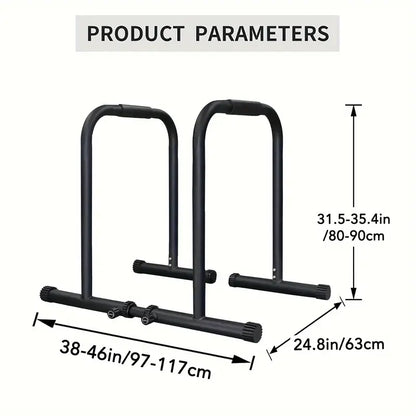 2pcs Multifunctional Heavy-Duty Pull-Up Stand - Single and Parallel Bars