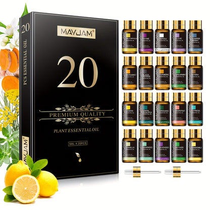20pcs Essential Oils Gift Set Alcohol-Free