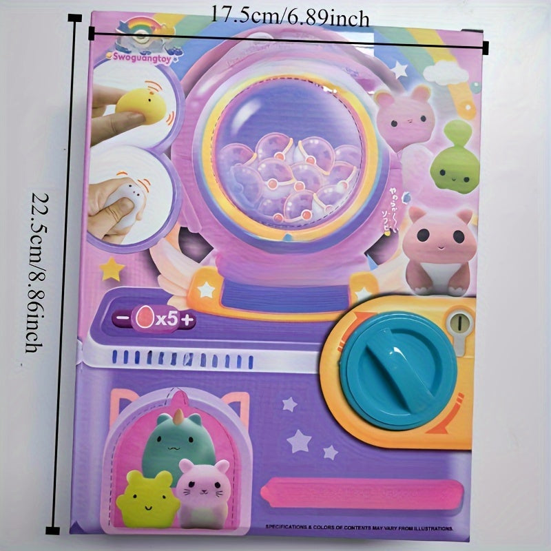 Mini Cartoon Plush Mystery Box Machine