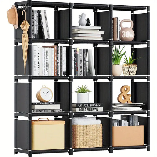 Revolutionize your storage strategy with our functional and chic bookshelf