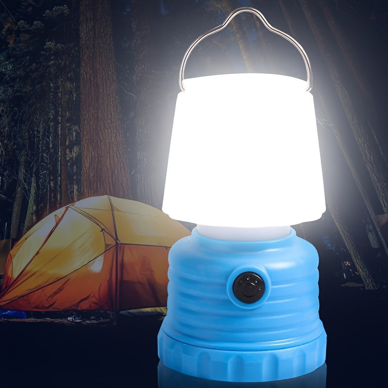 Camping Lantern with Flame Flicker Mode