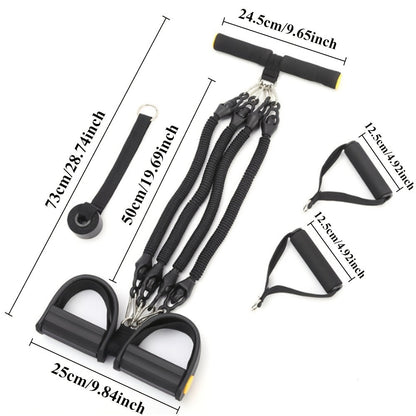 Multifunctional Foot Puller Fitness Resistance Set