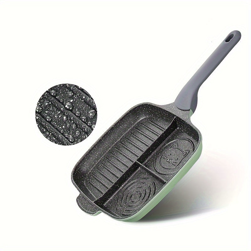 Griddle Pan Non-Stick Divided Cooking (3-in-1)