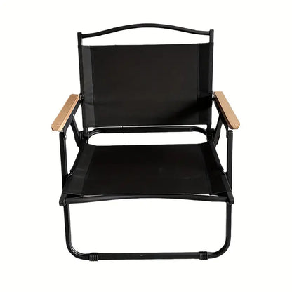 Outdoor Portable Folding Chair - Black