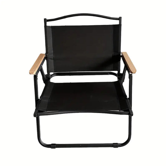 Outdoor Portable Folding Chair - Black